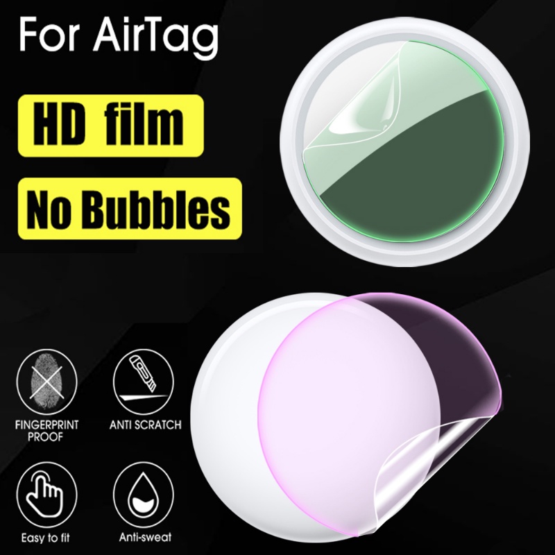 For Apple Airtag Locator Tracker Soft Anti Fingerprint Film Screen