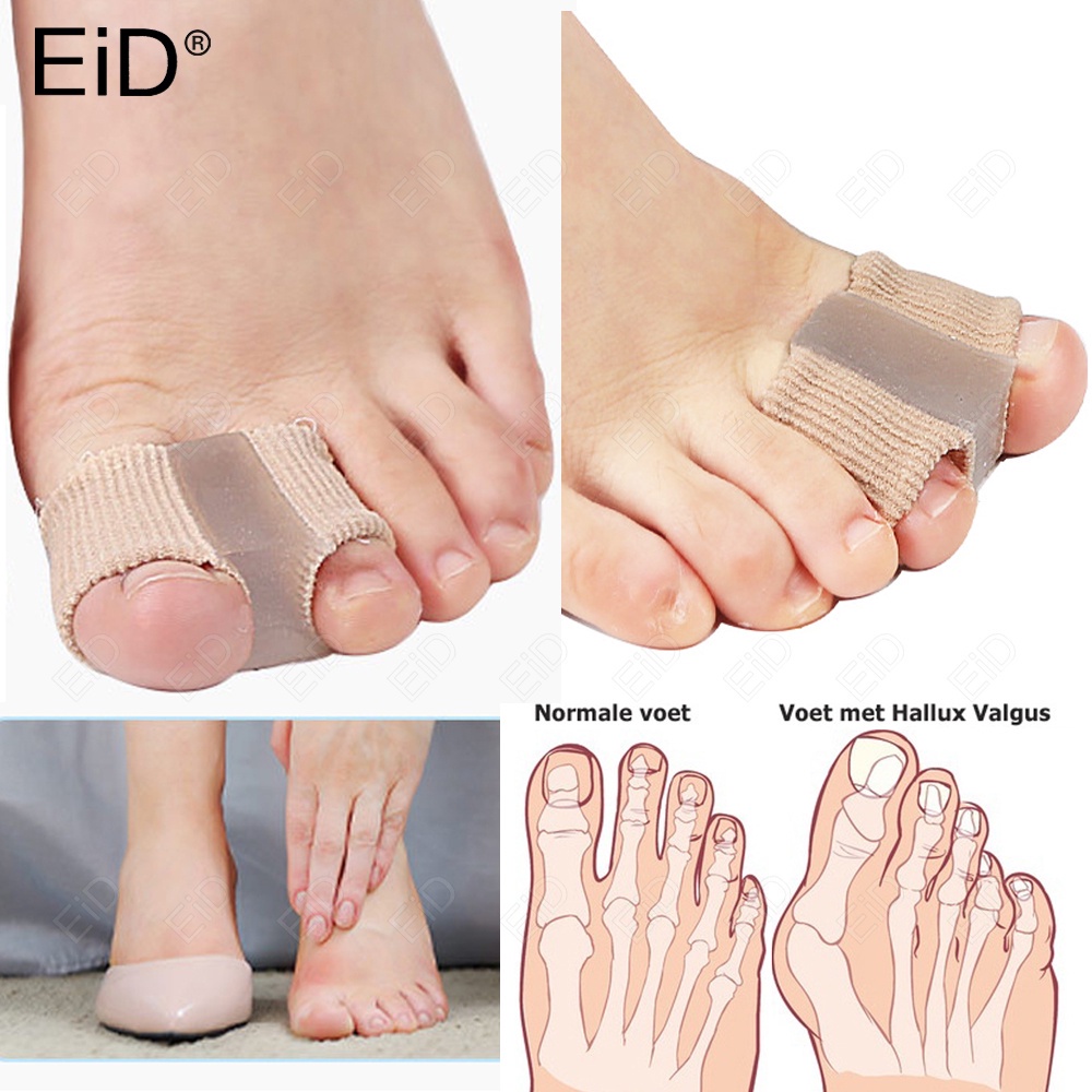 EiD Silicone Gel Thumb Corrector Bunion Foot Toe Hallux Valgus