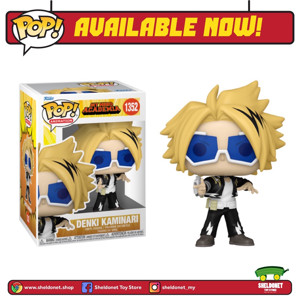 Funko Pop Animation My Hero Academia Denki Kaminari Shopee Malaysia