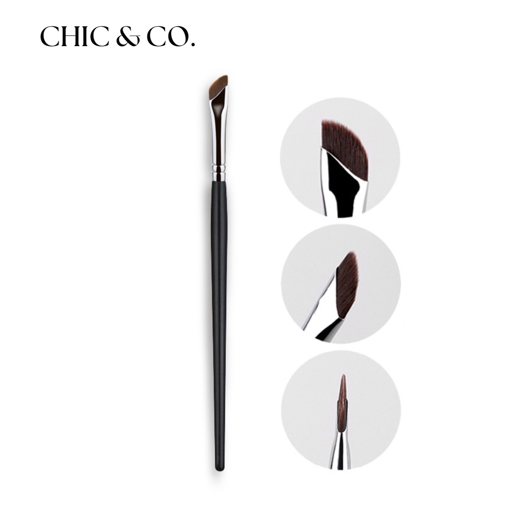 Ultra Thin Eyeliner Brush Cosmetic Make Up Brush Set 镰刀眼线刷 For Eyeliner