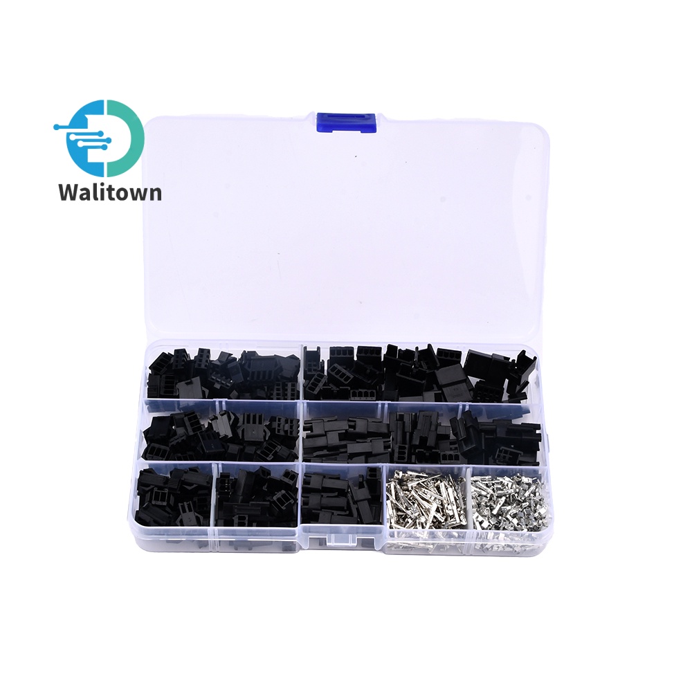 480Pcs 2 54mm Pitch SM 2 3 4 Pin Male Female Plug Housing And Pin