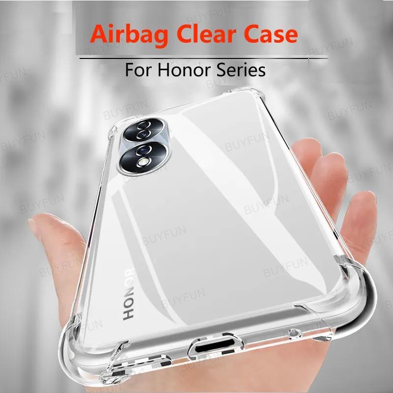 Clear Silicone Casing For Honor 90 80 70 Pro Plus 90lite 70Lite Magic5