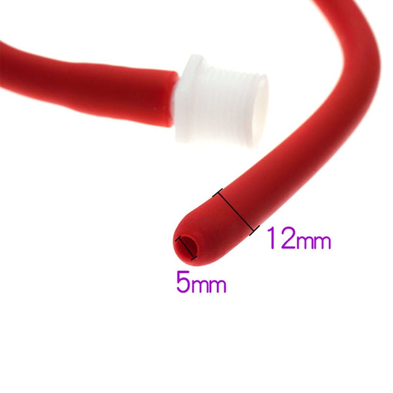 50CM Silicone Bidet Ducha Anal Wash Bidet Hose Enema Nozzle Washing