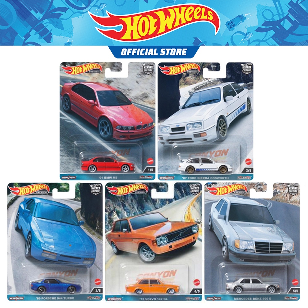 Hot Wheels Premium Car Culture Canyon Warriors Dash 959C Set Of 10