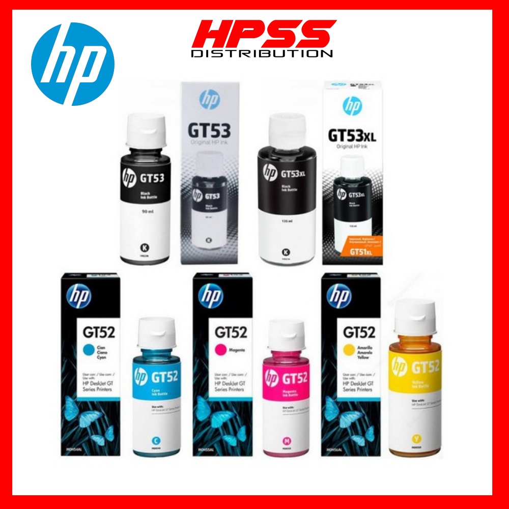 HP GT53XL GT53 GT52 ORIGINAL INK BOTTLE FOR GT5810 GT5820 HP 315