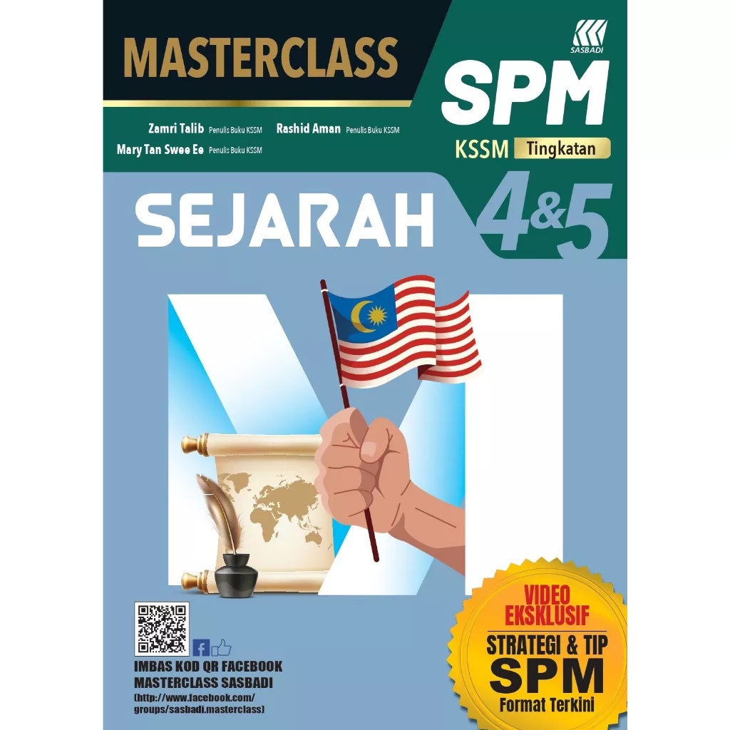 SB Buku Rujukan Masterclass SPM Tingkatan 4 5 KSSM 2023 Sasbadi