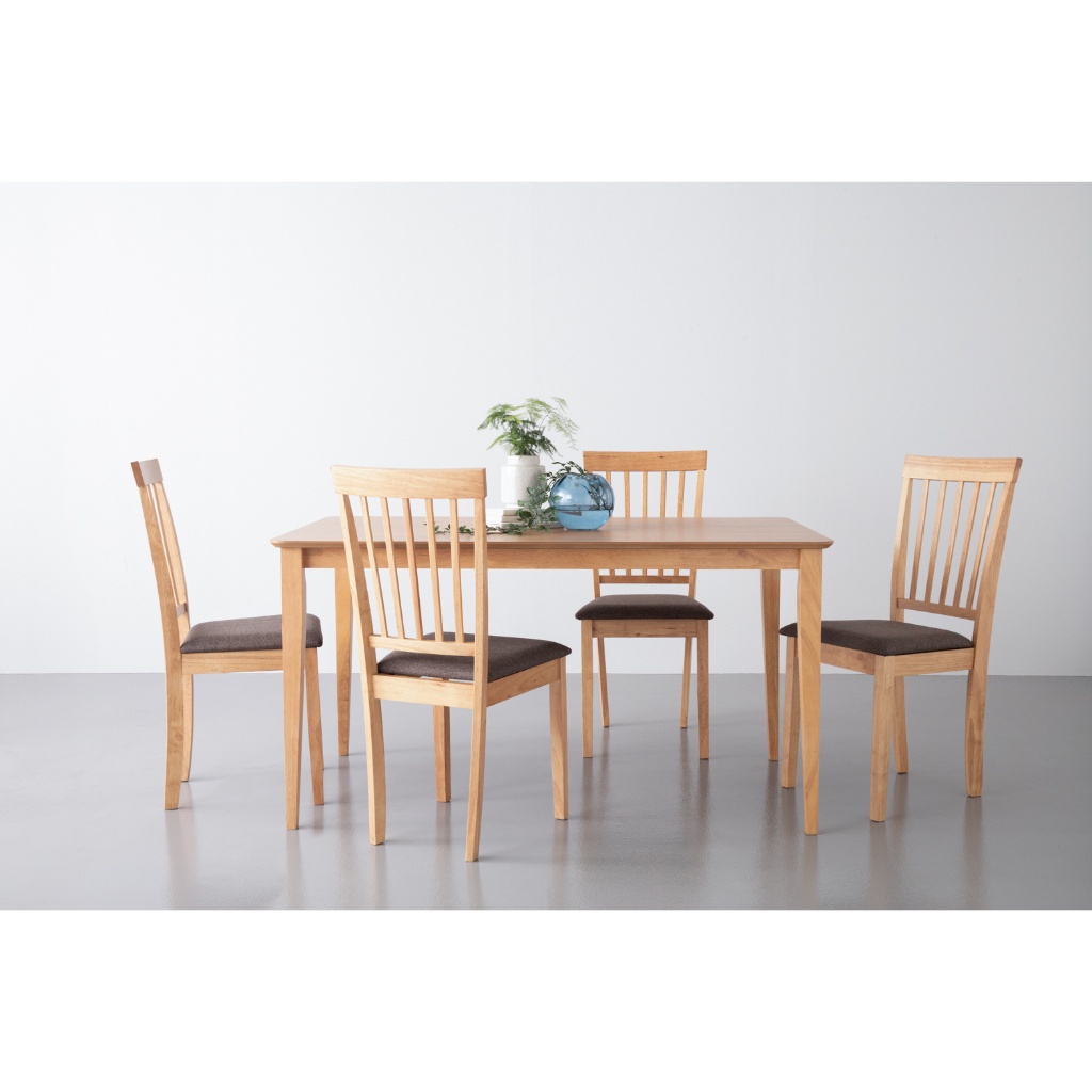 Comel Natural Wood Dining Table Seater Dining Table Seater Dining