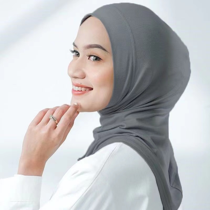 Inner Tudung Anti Migraine Soft Muslim Full Cover Inner Hijab Cap