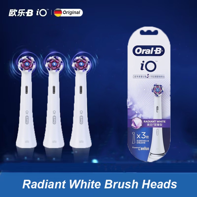 Oral B Io Radiant White Brush Heads For Oral B Io Series Electric