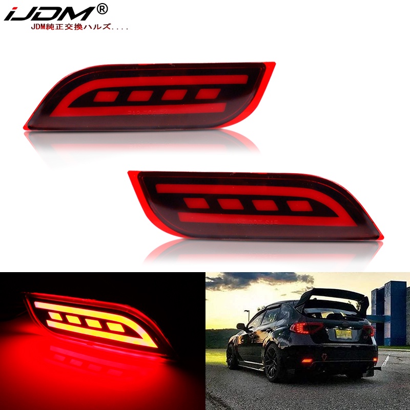 IJDM LED Bumper Reflector Lights For Subaru Impreza WRX Or WRX STi XV