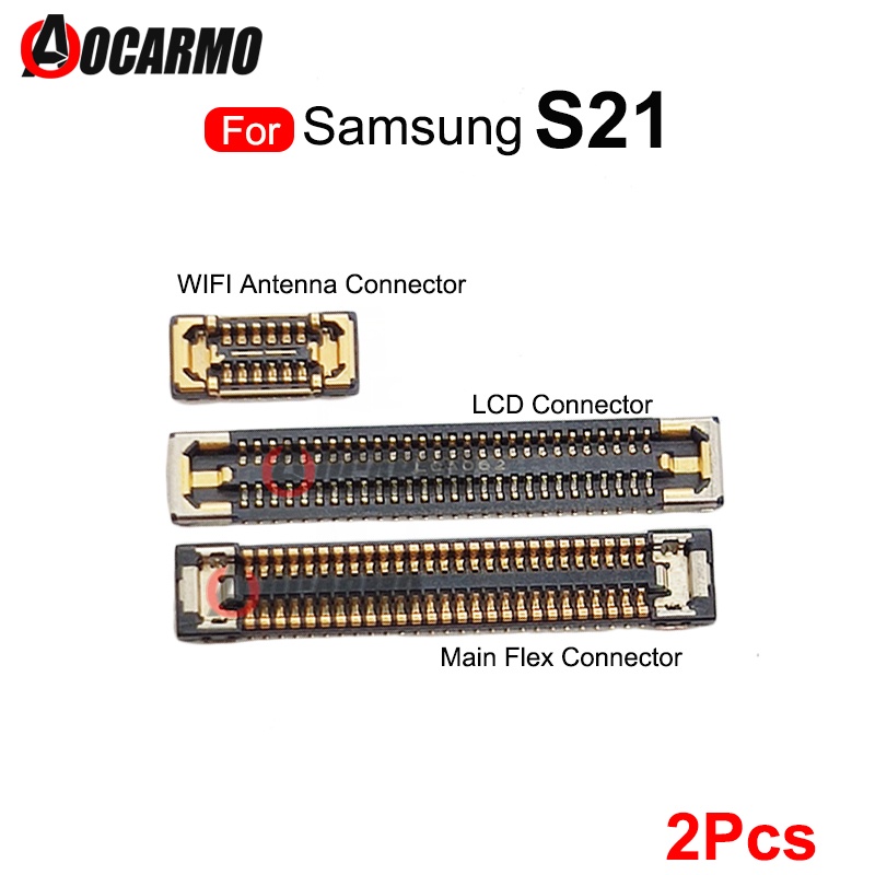 2Pcs LCD FPC Plug Main Board PCB Camera Mainboard Flex WIFI Signal