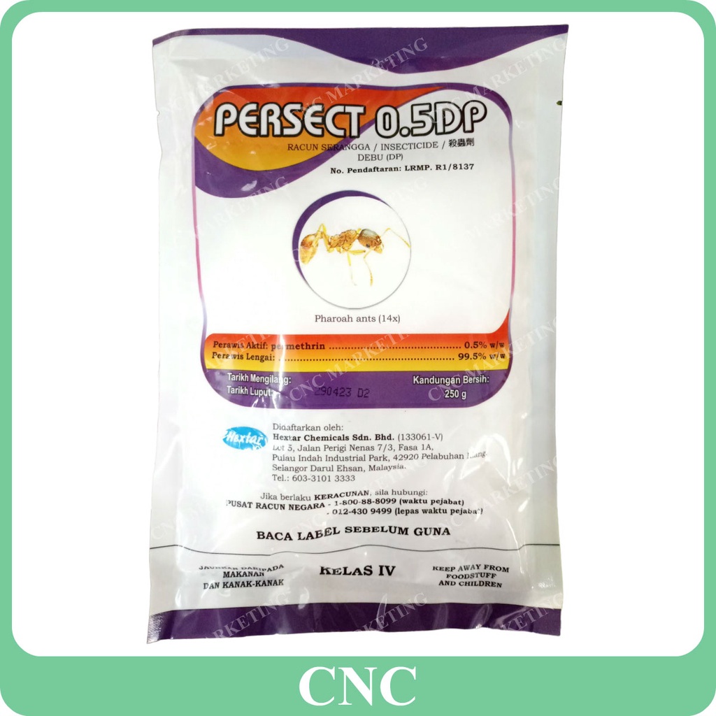 Gm Persect Dp Hextar Permethrin Pyrethroid Powder Insecticide