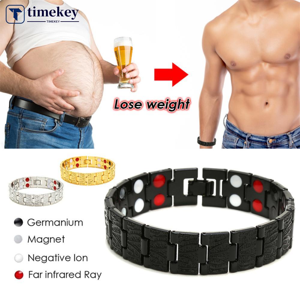 Timekey Fashion Health Energy Bracelet Men Women Mental Bio Magnetic