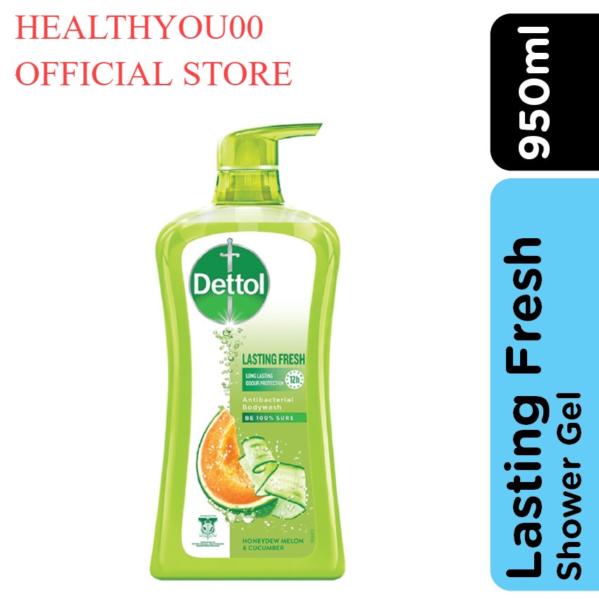 Dettol Shower Gel Lasting Fresh Ml Shopee Malaysia