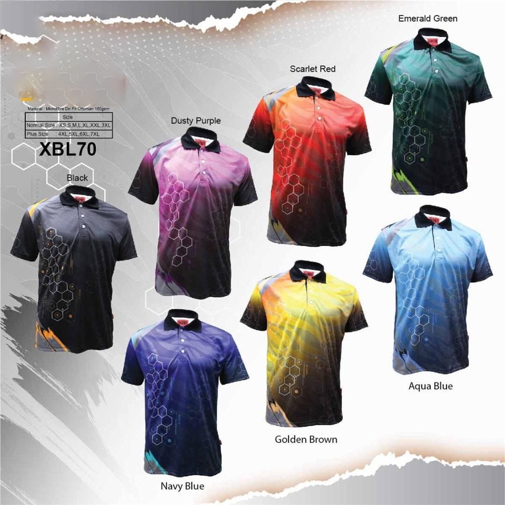 New Arrival Odeen T Shirt Lelaki Berkolar Polo Shirt Baju Berkolar