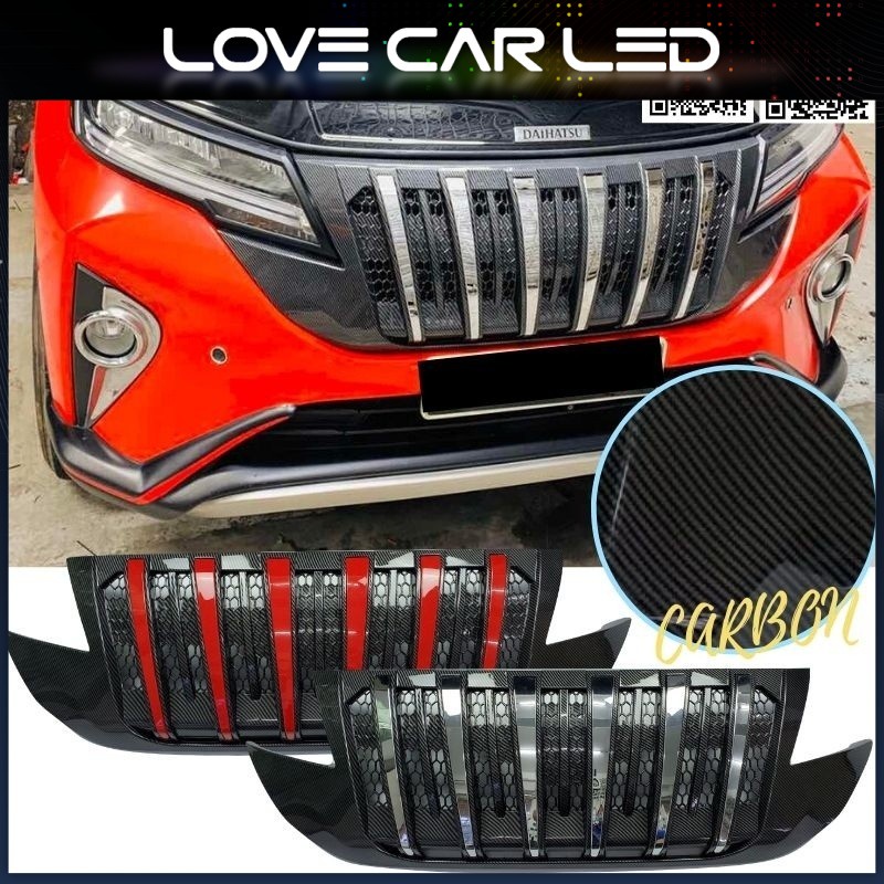 PERODUA ARUZ Front Bumper Grille Replacement Venom Grill V2 With