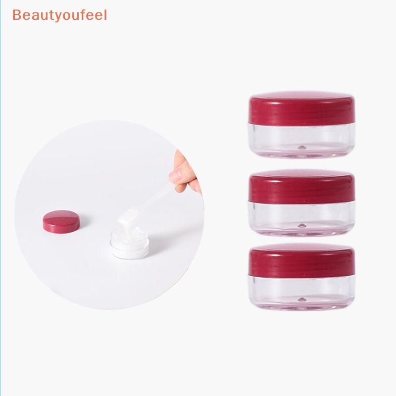 Beautyoufeel 5 8Pcs Travel Mini Makeup Cosmetic Face Cream Pot Bottles