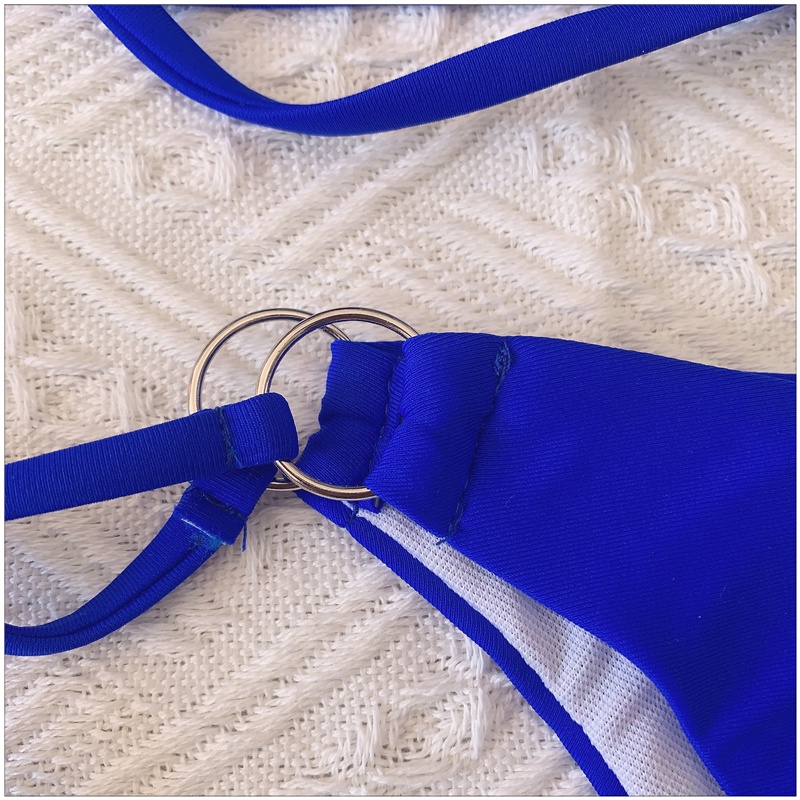 Bikini Swimsuit Women S Royal Blue Sexy Bikini Long Rope Strappy