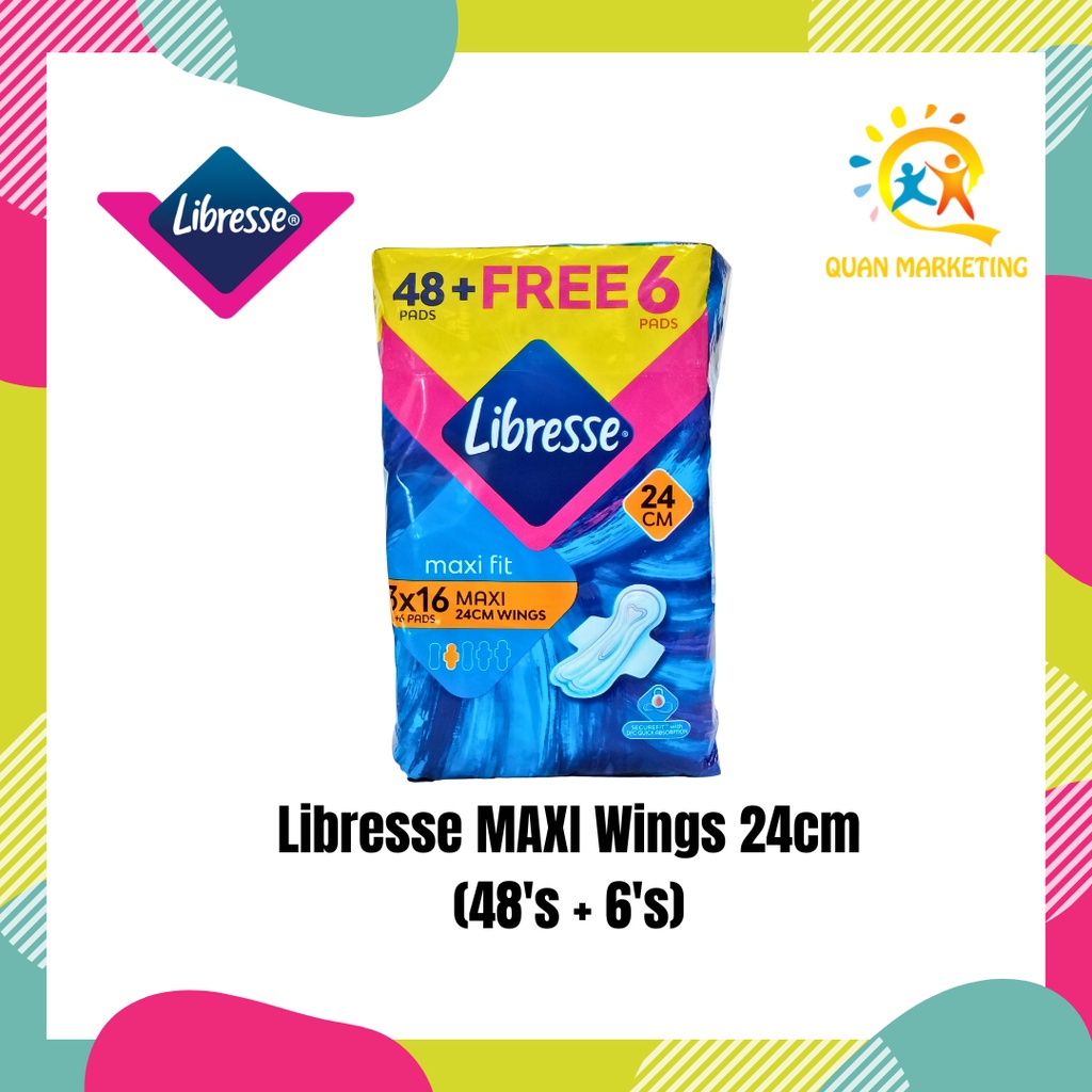 Libresse Maxi Wings Cm S S Shopee Malaysia