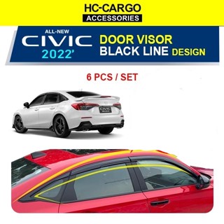 Hc Cargo Honda Civic Fe Mugen Injection Black Line Door Sun