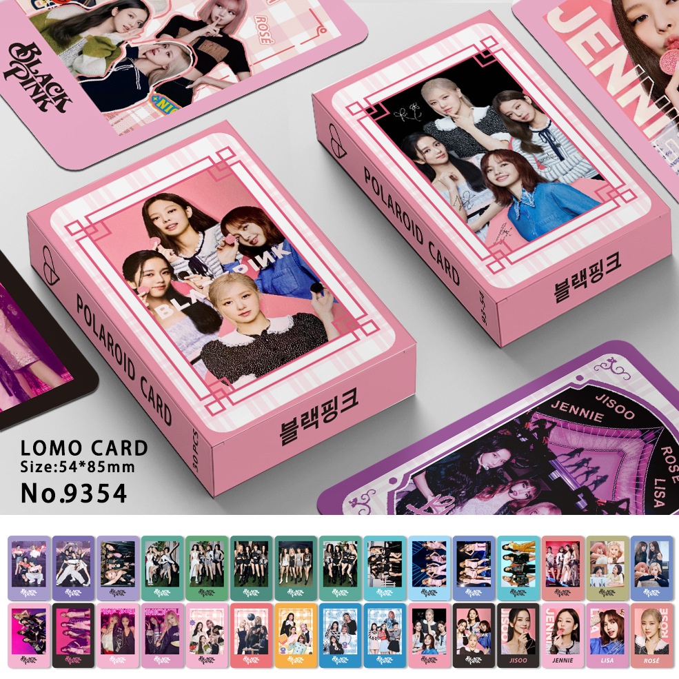 30pcs Box BLACK PINK Exquisite Lomo Crad BPTG PINK VENOM Album