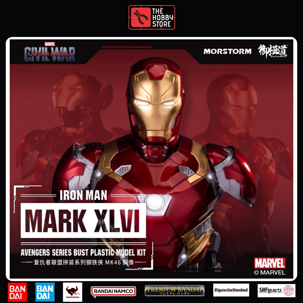 Morstorm X Eastern Model Iron Man Mk Scale Bust Series Shopee