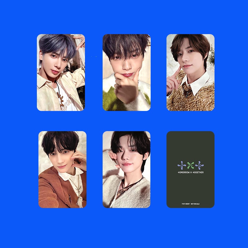 5pcs Set TX T Japan 2nd SWEET Album Photocards SOOBIN TAEHYUN YEONJUN