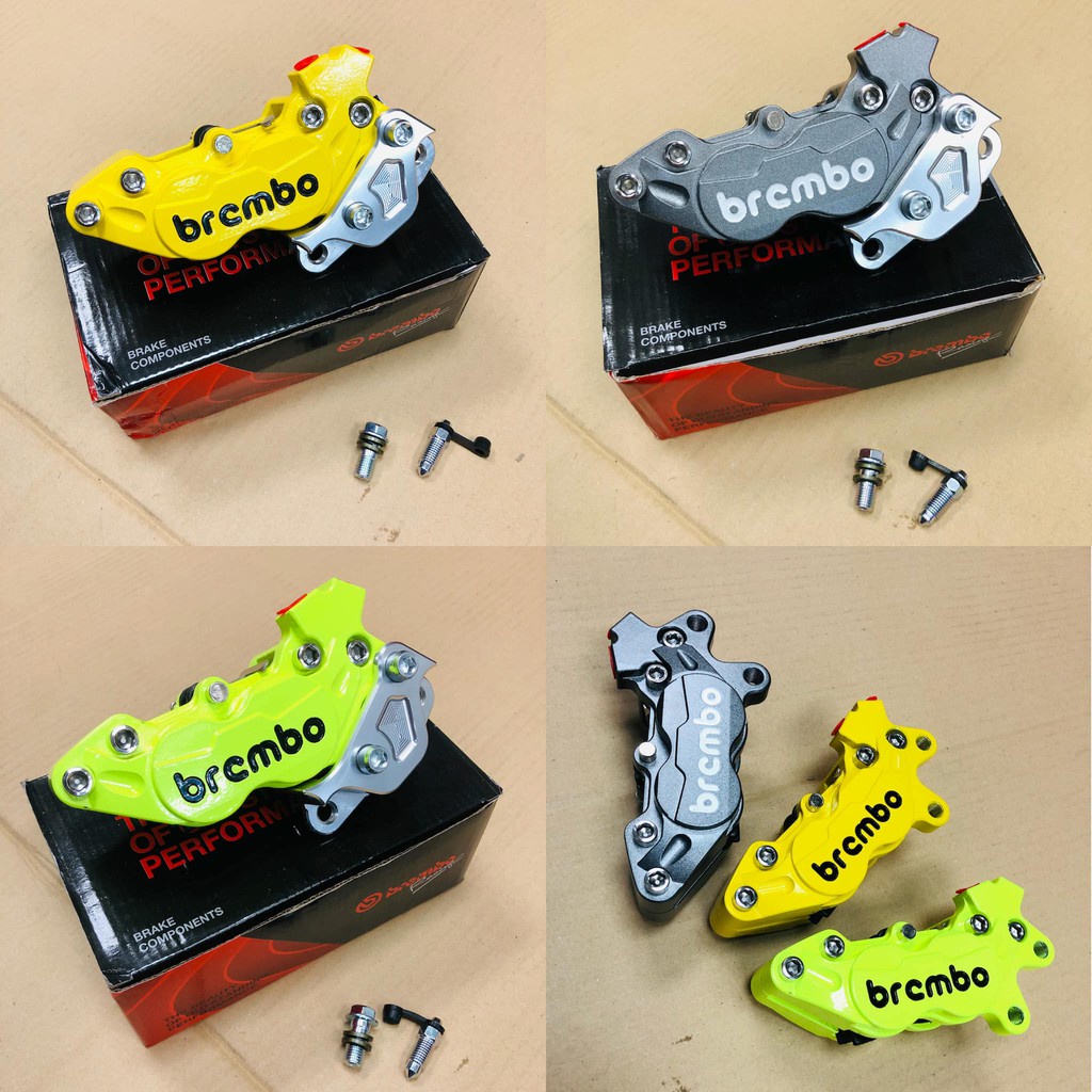 Brembo P4 Brake Caliper 4 Pot For Yamaha Ysuku Y16ZR Y15ZR LC135 V2 V7