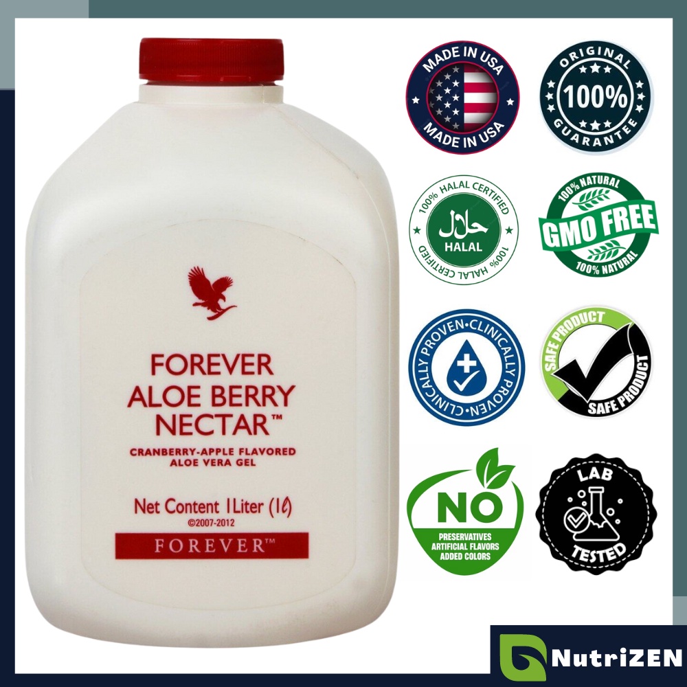 Original HQ Exp 10 26 Forever Living Aloe Berry Nectar 1 Liter