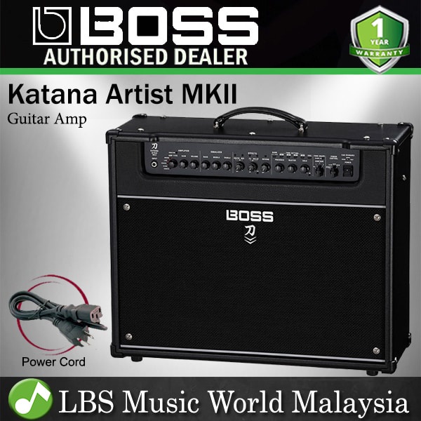 Boss Katana Artist Mkii Watt Guitar Combo Amplifier With Effect And