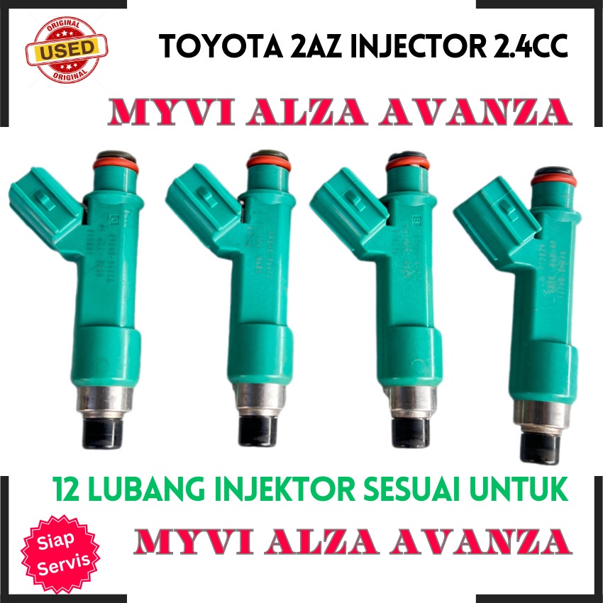 Toyota Az Injector Cc Fit For Myvi Alza Avanza Set Pcs Original