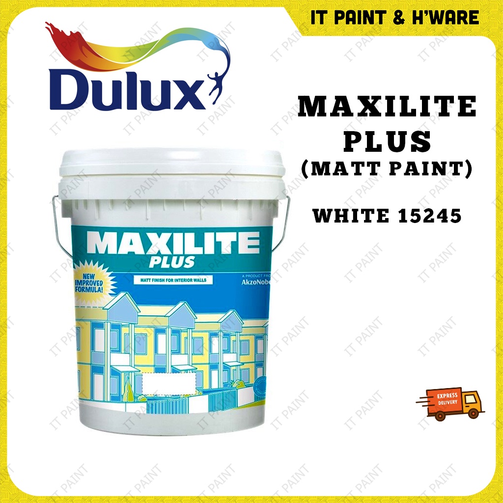 18L Dulux Maxilite Plus 15245 WHITE Shopee Malaysia