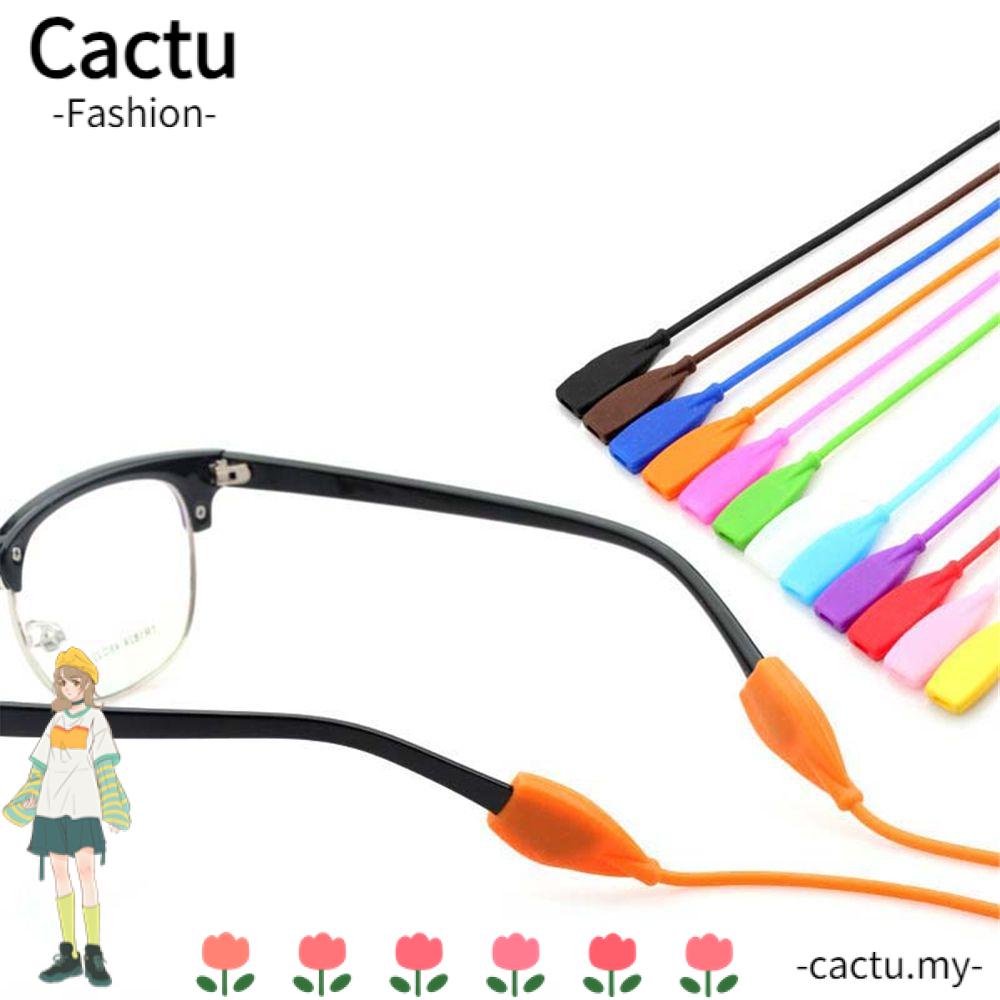 Pcs Chain Silicone Eyeglasses Straps Sunglasses String Ropes Anti Slip