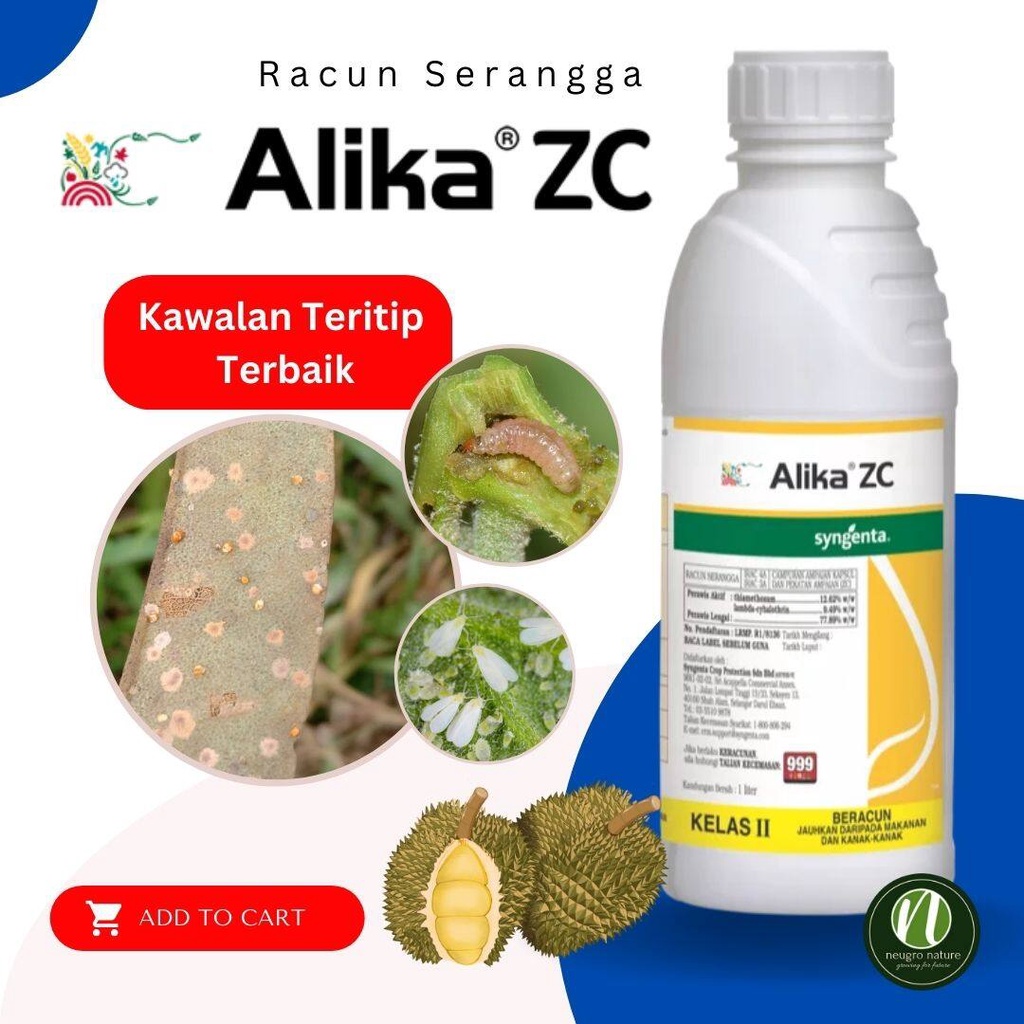 Syngenta ALIKA ZC Insecticide Racun Serangga Mengawal Teritip Lalat