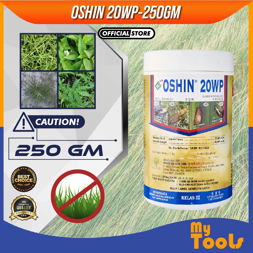 Mytools 250g Oshin 20WP Dinotefuran 20 Racun Bunuh 20 Jenis Serangga