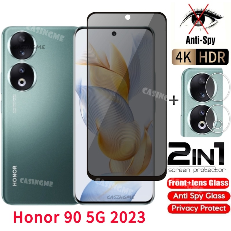 Honor 200 5G 2023 Private Tempered Glass Anti Spy Full Cover Screen