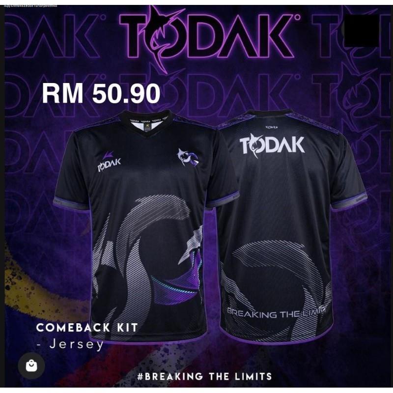 Jersey Todak Mlbb Malaysia E Sport Jersey Free Nickname Custom Name