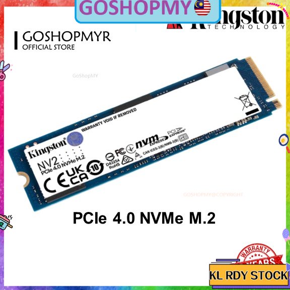 KINGSTON NV1 NV2 NVMe PCIe 4 0 SSD Internal Solid State Drive 250GB