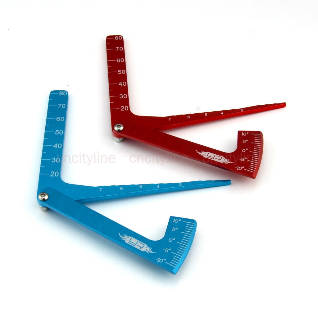 In Height Gauge Chassis Ruler Camber Ride Rc Car Set Up Tool Dip