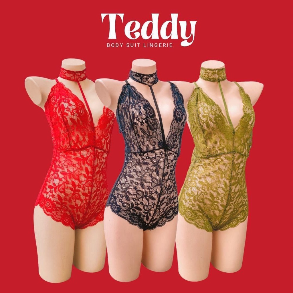 Max Kg Teddy Baju Tidur Wanita Women Lingerie Night Dress Plus