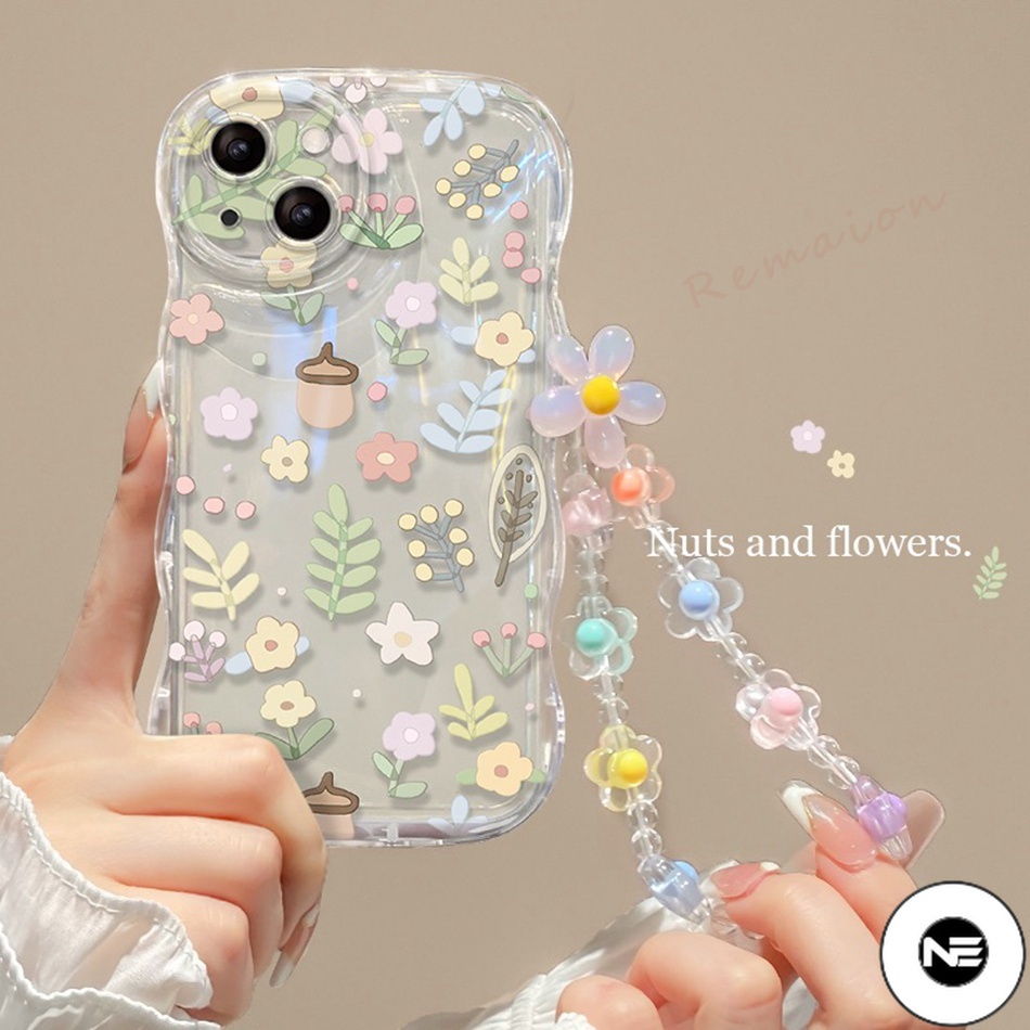 Ne Flower Chain Wave Phone Case For Iphone Plus Pro Max