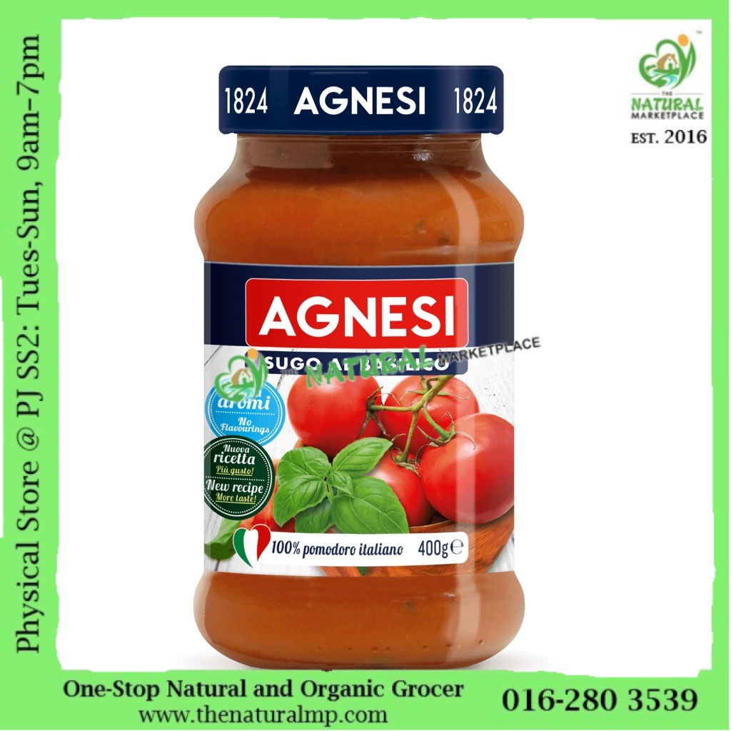 Agnesi Sugo Al Basilico 400g Shopee Malaysia