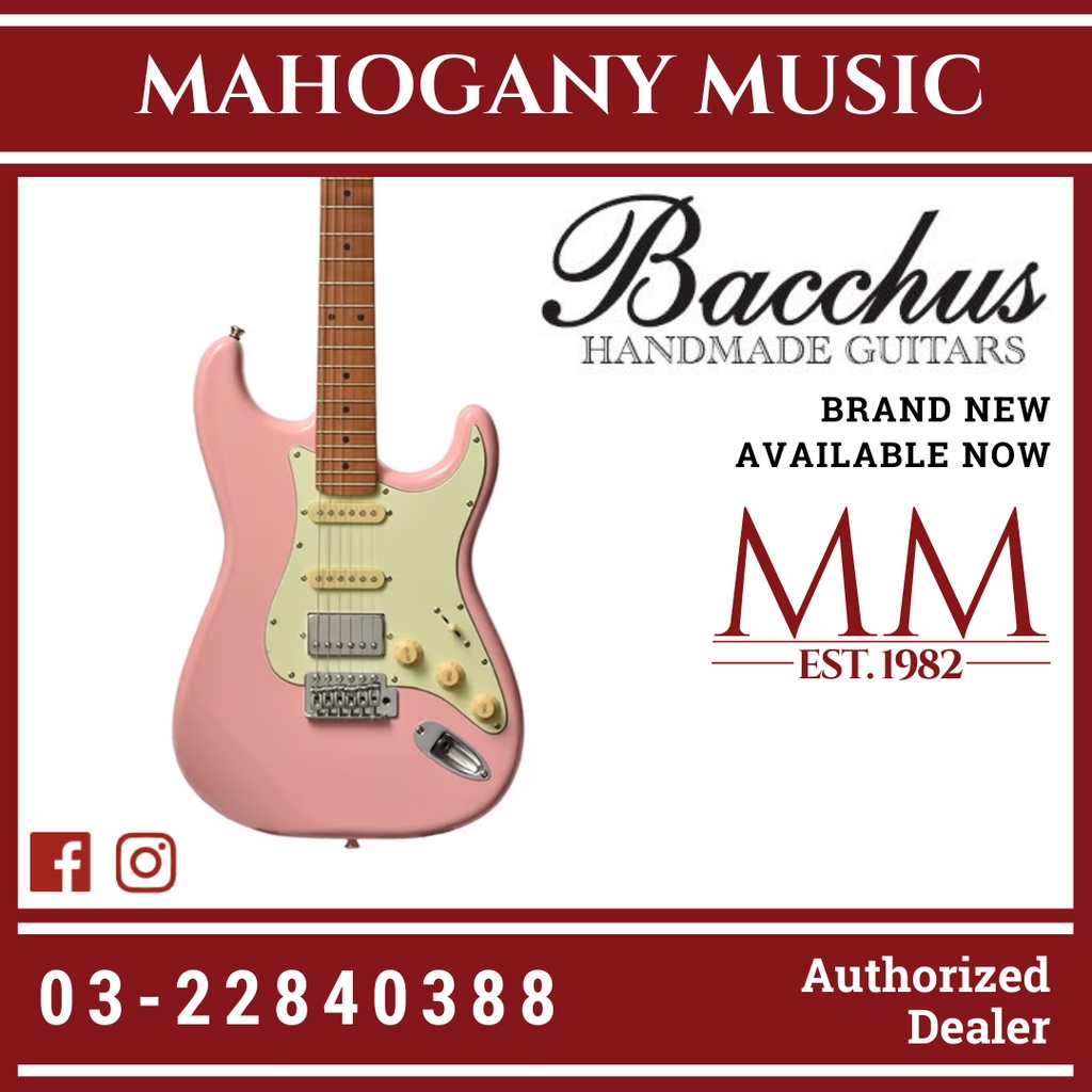 Bacchus BST 2 RSM M SLPK Universe Series Roasted Maple Electric Guitar