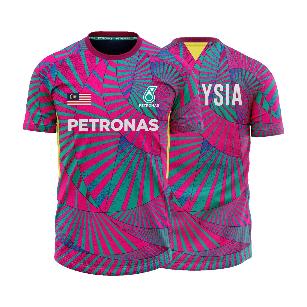 Petronas Jersey PETRONAS Harmony 22 2 0 Badminton Jersey Malaysia 2024