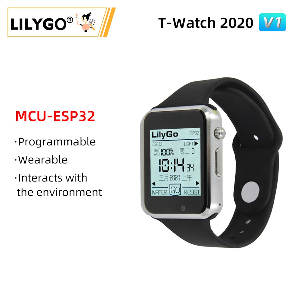 Lilygo Ttgo T Watch V Esp Main Chip Programmable Inch