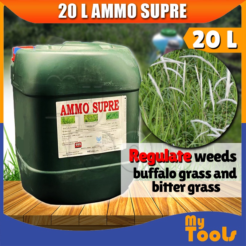 Mytools 20 Liter Ammo Supre Glyphosate Monoammonium 33 5 Racun Rumput