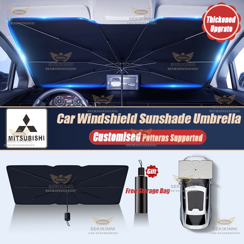 Customized Car Sun Shade Foldable Car Sunshade Umbrella Car Parasol