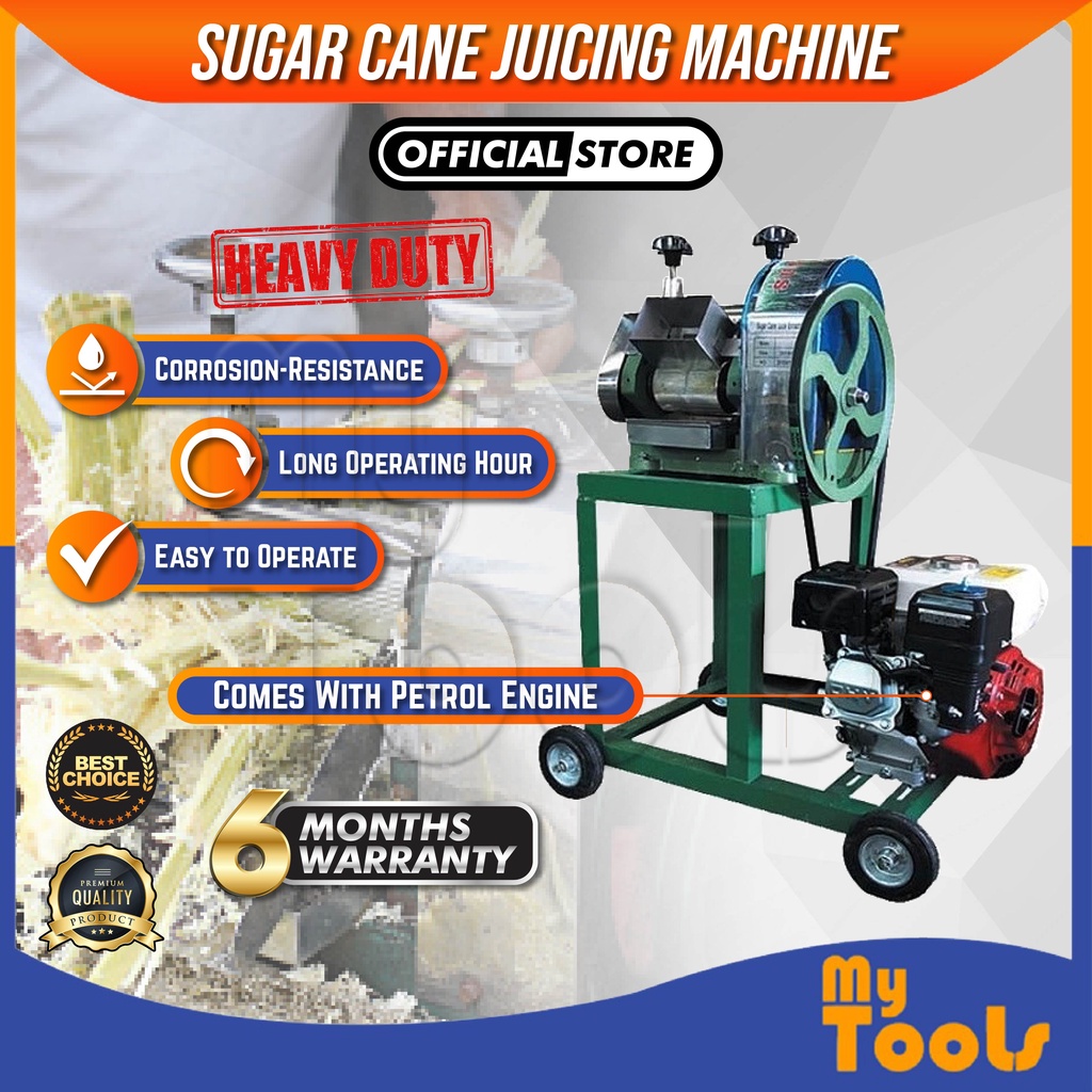 M Machinery Sugar Cane Machine Mesin Tebu C W 6 5hp Petrol Engine