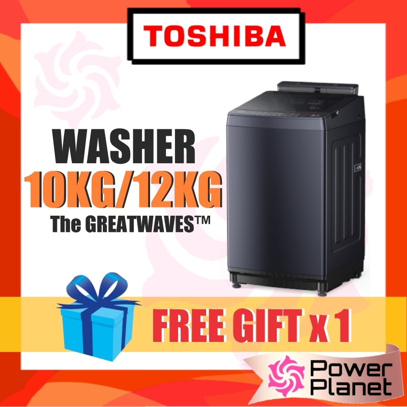 Free Gift Toshiba Washer Kg Kg Top Load Washer Aw Dum Km Mk