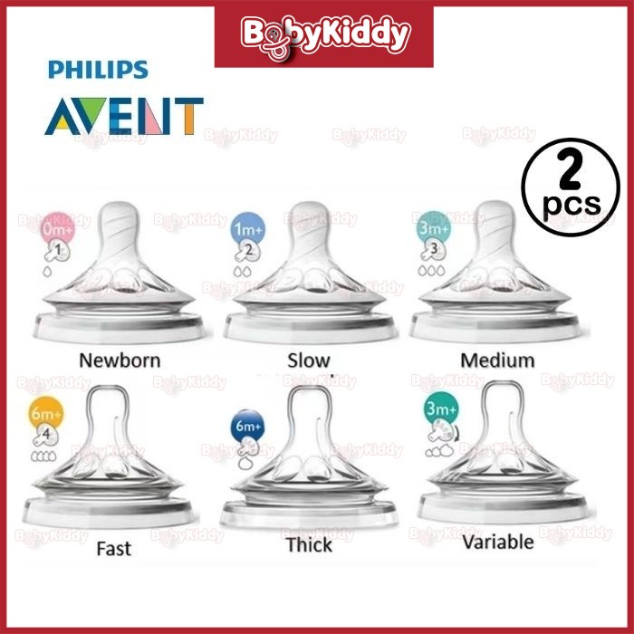 Philips Avent Natural Response Nipple Baby Teat Natural Nipple Baby